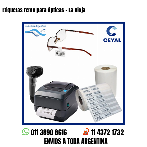 Etiquetas remo para ópticas – La Rioja