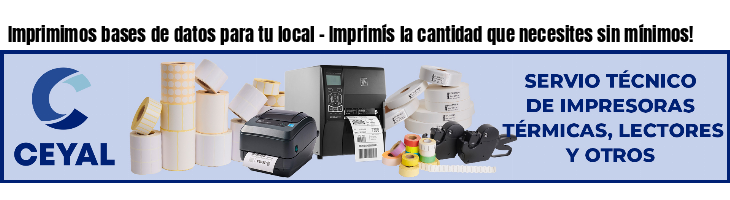 Imprimimos bases de datos para tu local - Imprimís la cantidad que necesites sin mínimos!