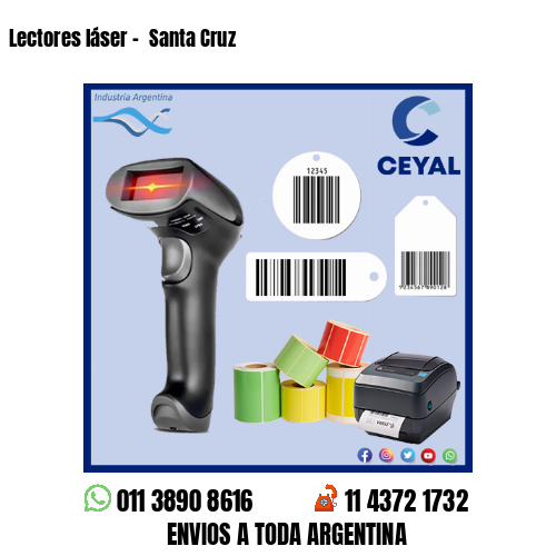Lectores láser –  Santa Cruz