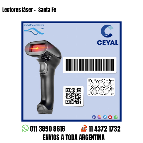 Lectores láser –  Santa Fe