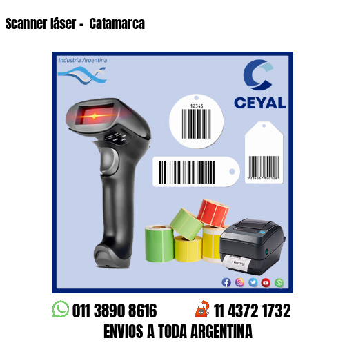 Scanner láser –  Catamarca