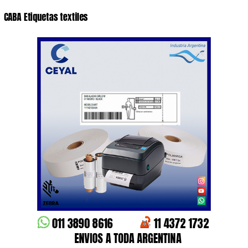 CABA Etiquetas textiles