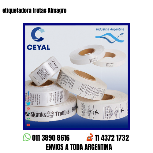 etiquetadora frutas Almagro