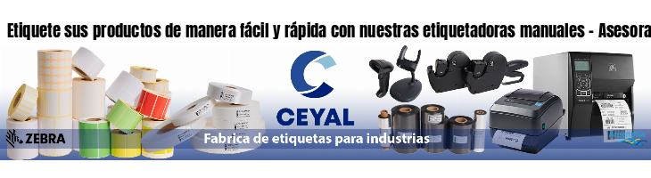 Etiquete sus productos de manera fácil y rápida con nuestras etiquetadoras manuales - Asesoramiento ONLINE
