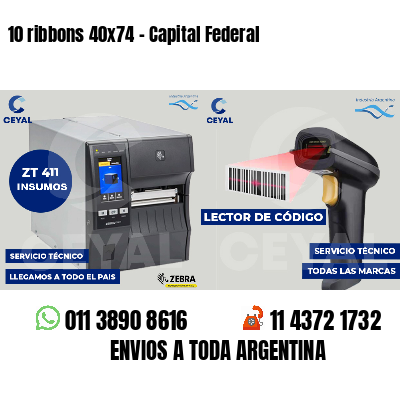 10 ribbons 40x74 - Capital Federal