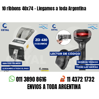 10 ribbons 40x74 - Llegamos a toda Argentina