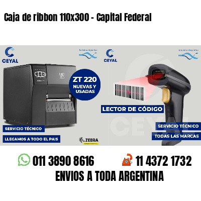 Caja de ribbon 110x300 - Capital Federal