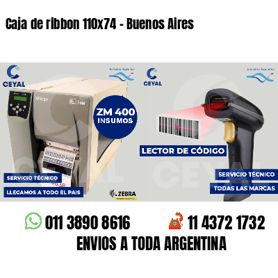 Caja de ribbon 110x74 - Buenos Aires