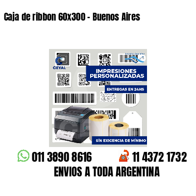 Caja de ribbon 60x300 - Buenos Aires