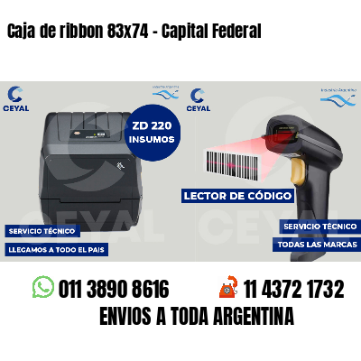 Caja de ribbon 83x74 - Capital Federal