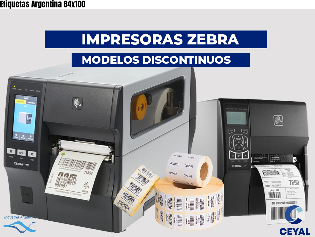 Etiquetas Argentina 84x100