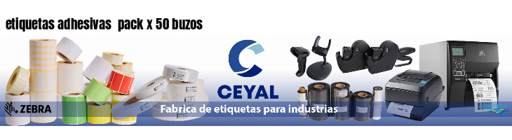 etiquetas adhesivas  pack x 50 buzos