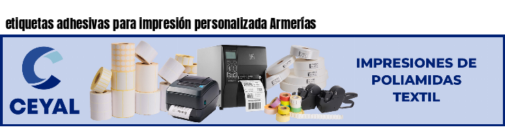 etiquetas adhesivas para impresión personalizada Armerías