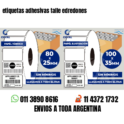etiquetas adhesivas talle edredones