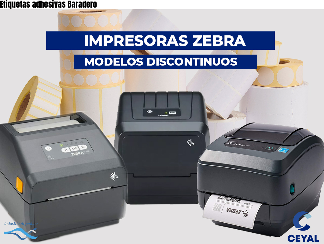 Etiquetas adhesivas Baradero