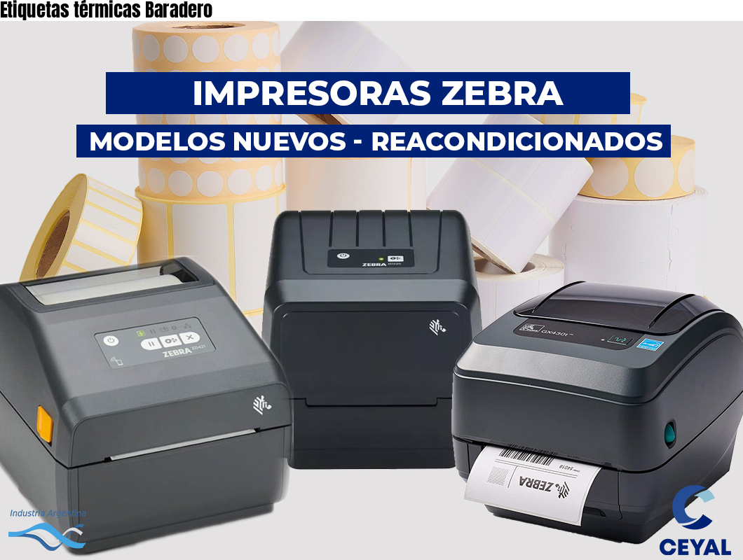 Etiquetas térmicas Baradero