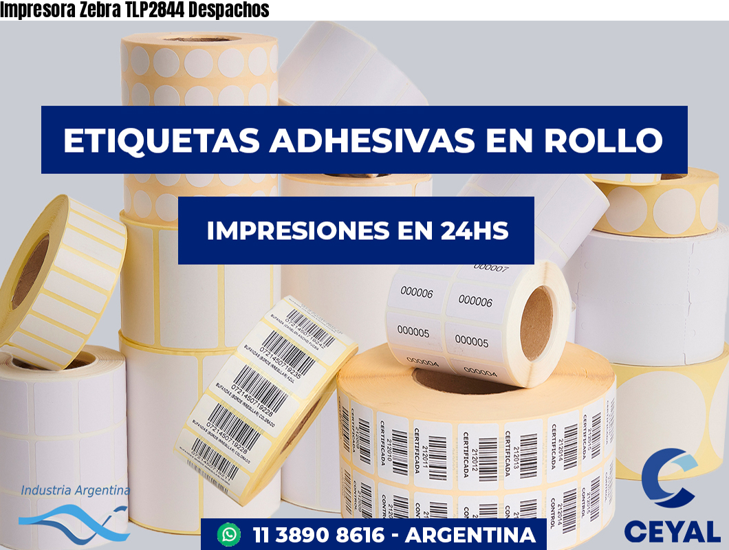 Impresora Zebra TLP2844 Despachos