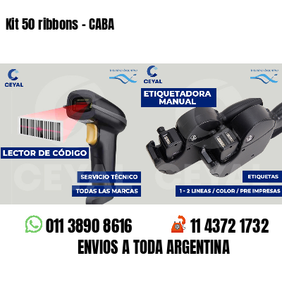 Kit 50 ribbons - CABA