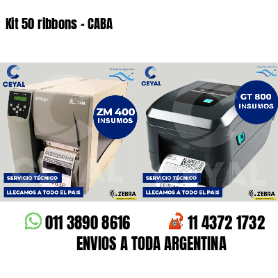 Kit 50 ribbons - CABA
