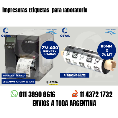 impresoras Etiquetas  para laboratorio