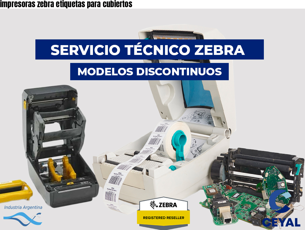 impresoras zebra etiquetas para cubiertos