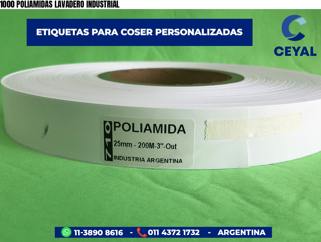 1000 POLIAMIDAS LAVADERO INDUSTRIAL