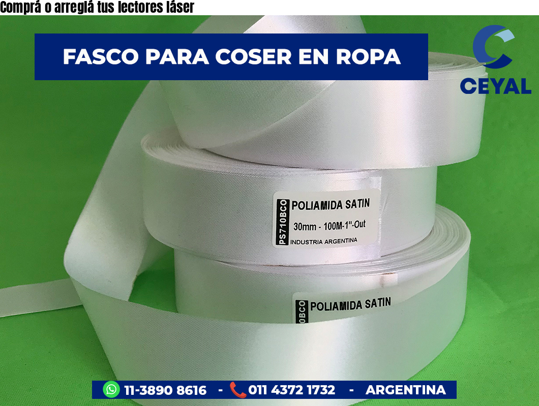 Comprá o arreglá tus lectores láser