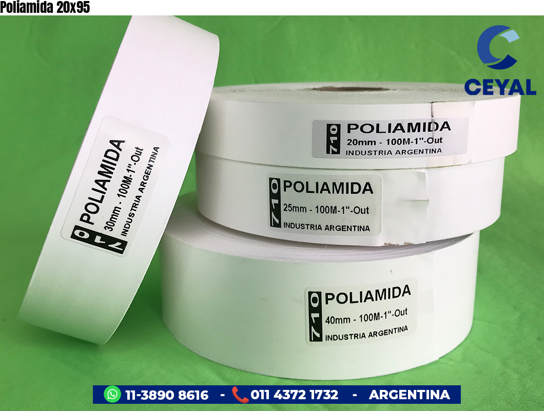 Poliamida 20x95