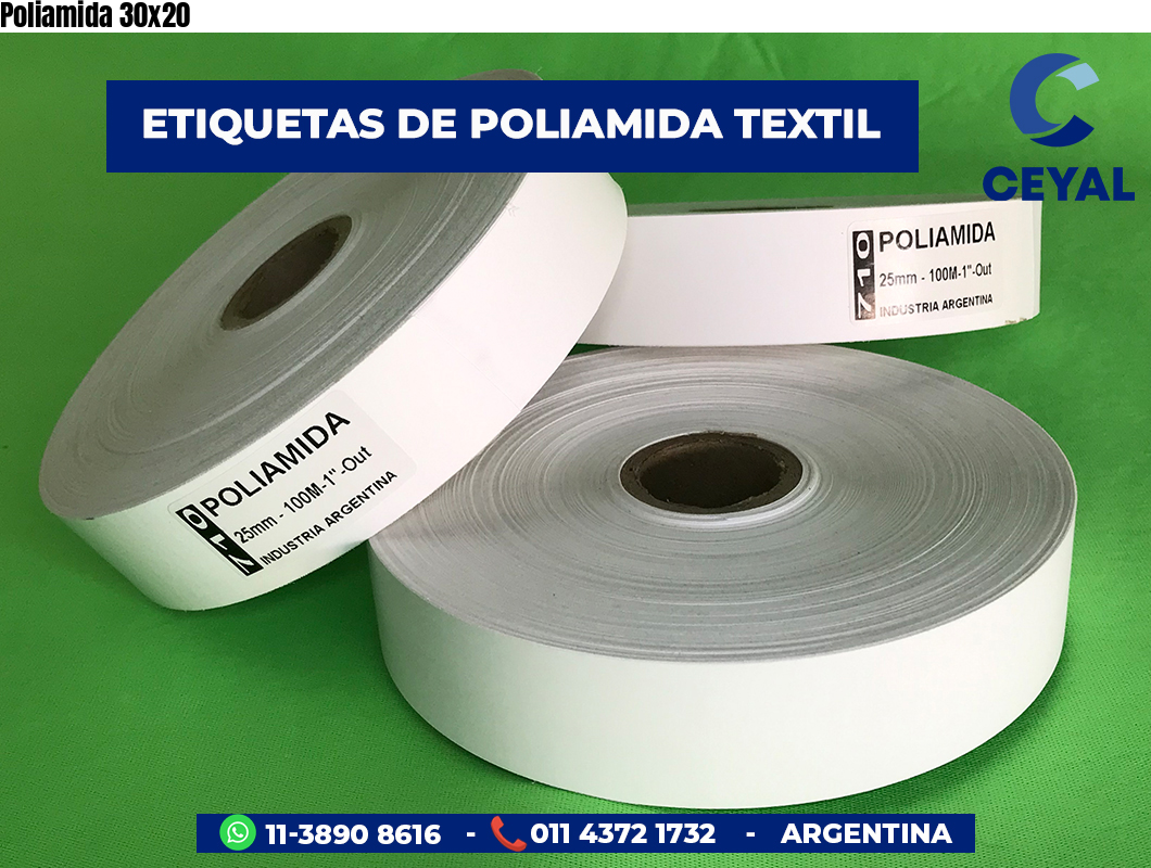 Poliamida 30×20