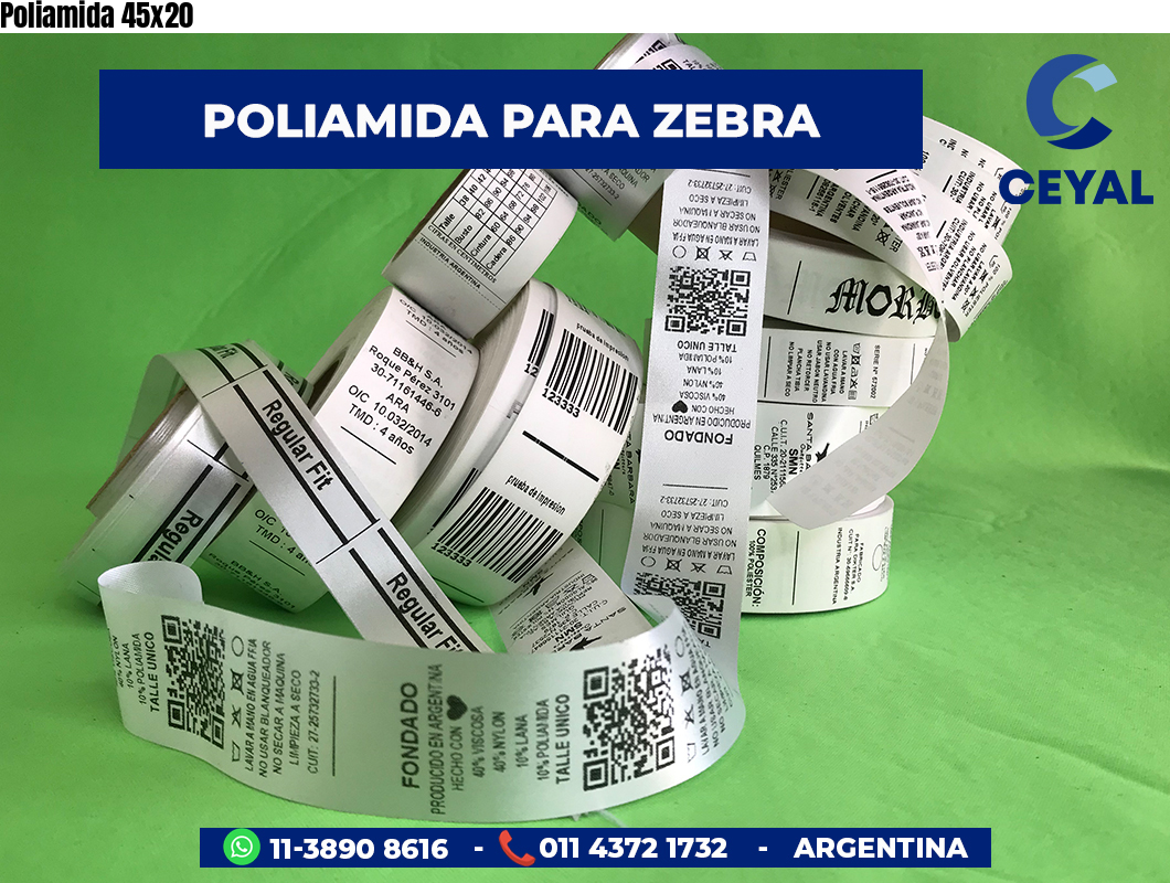 Poliamida 45x20