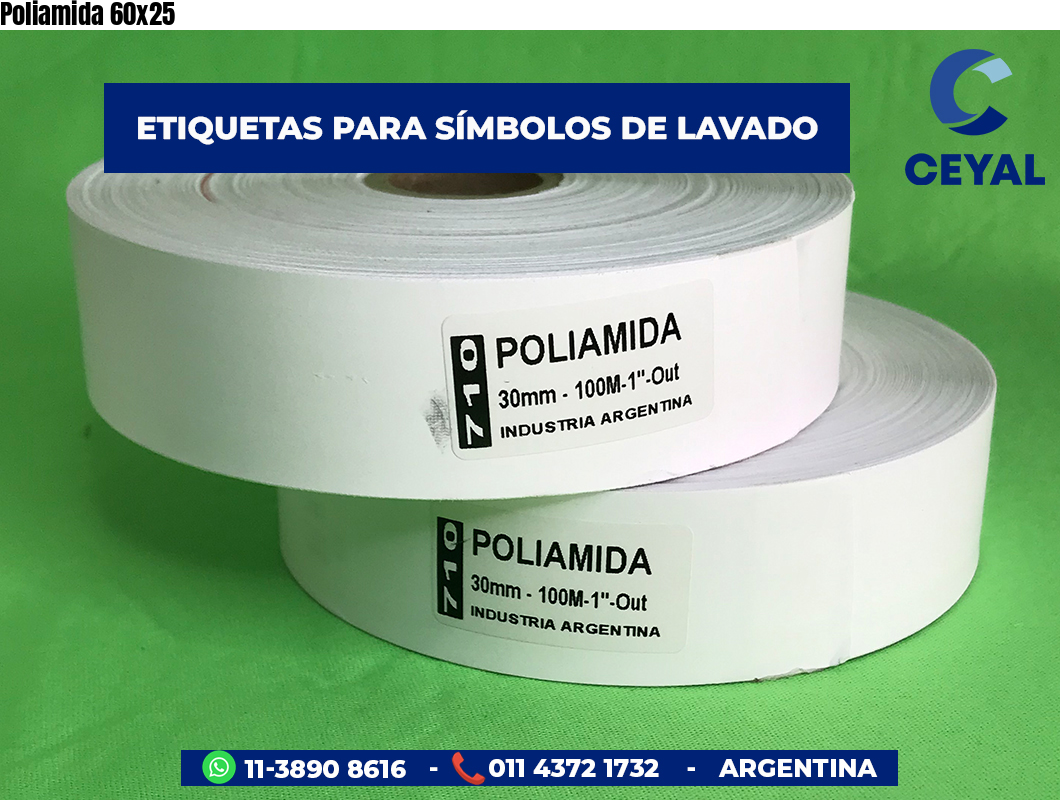 Poliamida 60×25