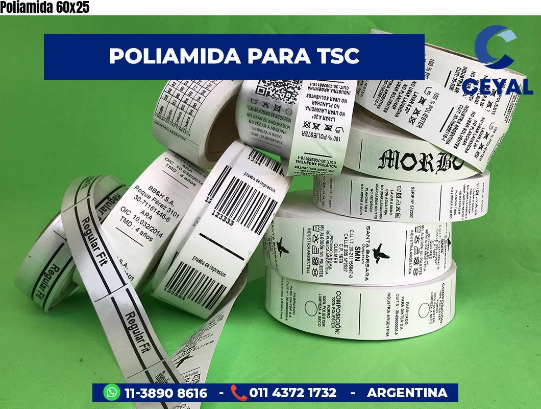 Poliamida 60×25