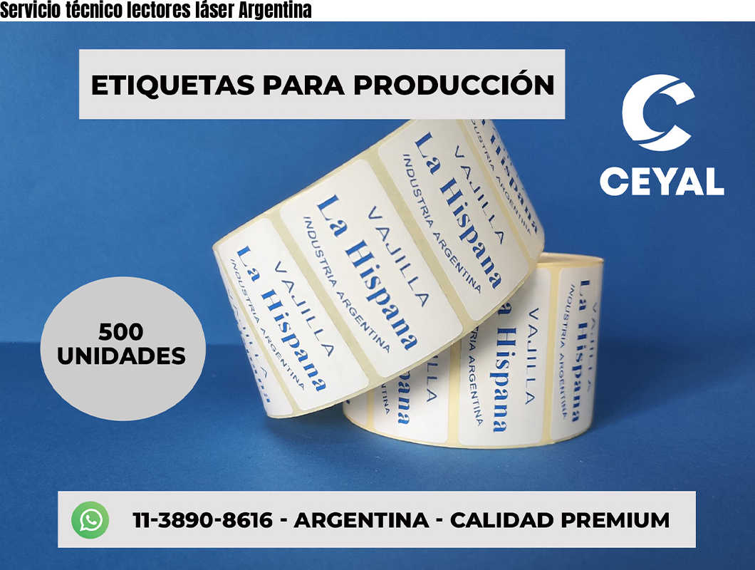 Servicio técnico lectores láser Argentina