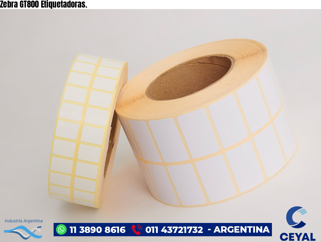 Zebra GT800 Etiquetadoras.