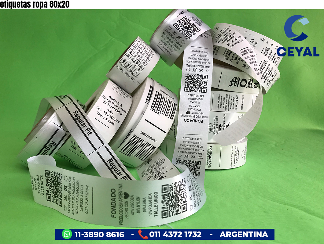 etiquetas ropa 80×20