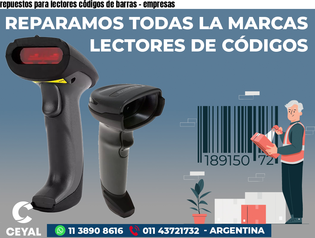 repuestos para lectores códigos de barras – empresas