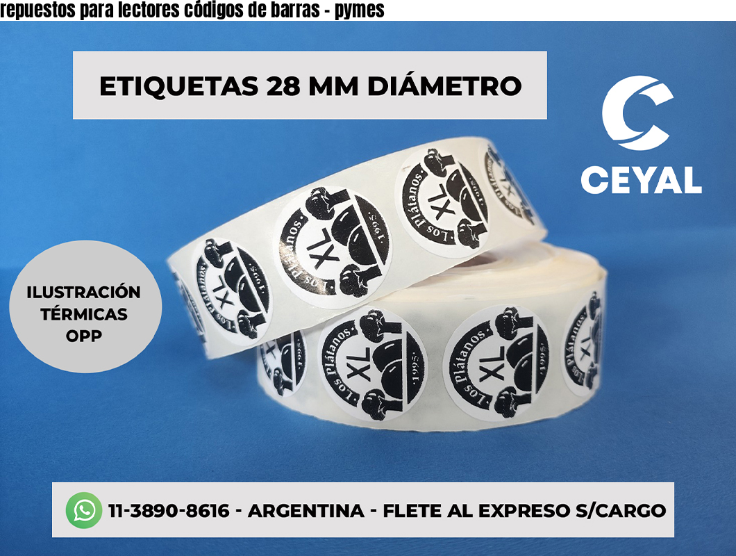 repuestos para lectores códigos de barras - pymes