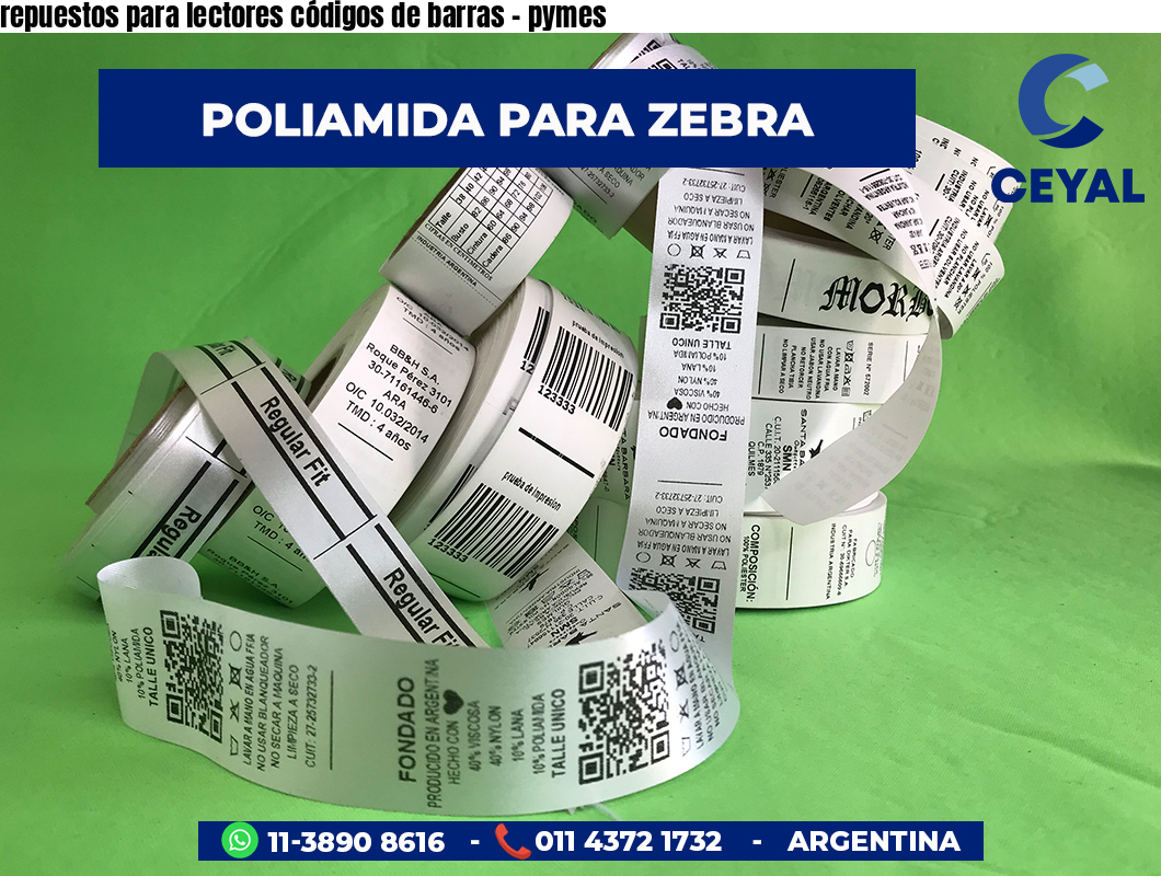 repuestos para lectores códigos de barras - pymes