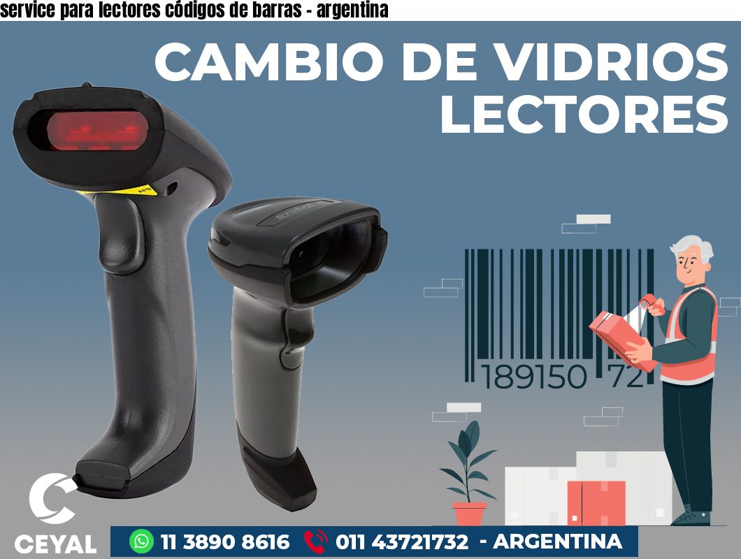 service para lectores códigos de barras – argentina