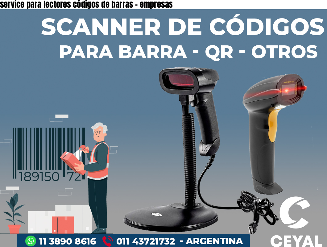 service para lectores códigos de barras – empresas