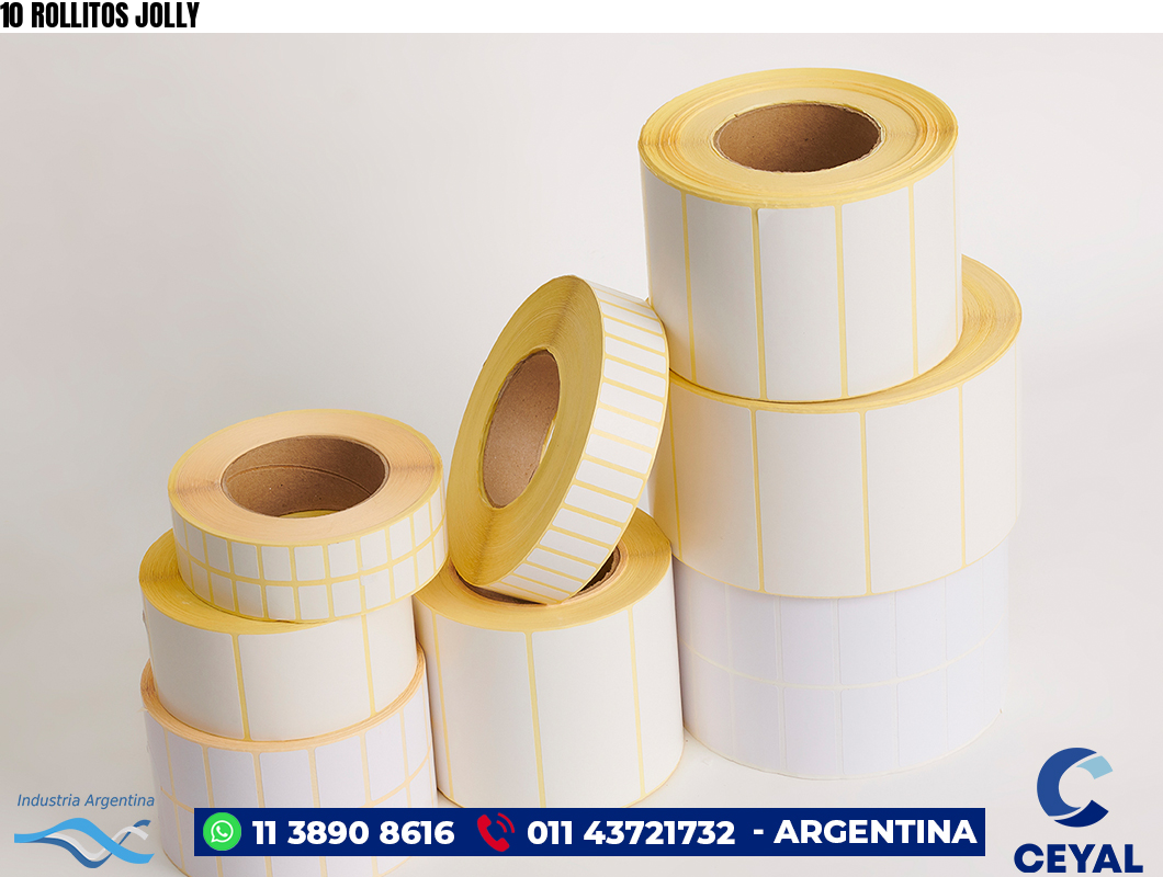 10 ROLLITOS JOLLY