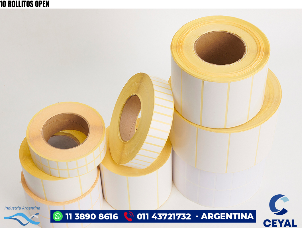 10 ROLLITOS OPEN