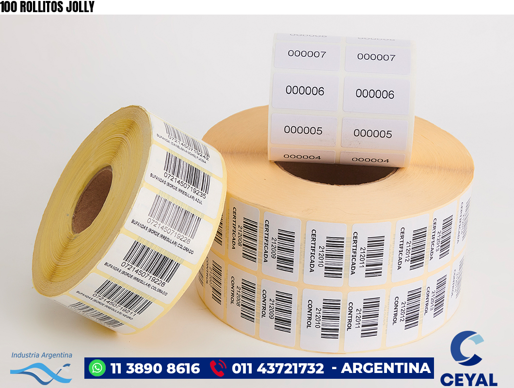 100 ROLLITOS JOLLY
