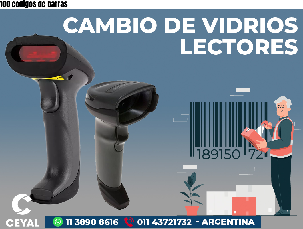 100 codigos de barras