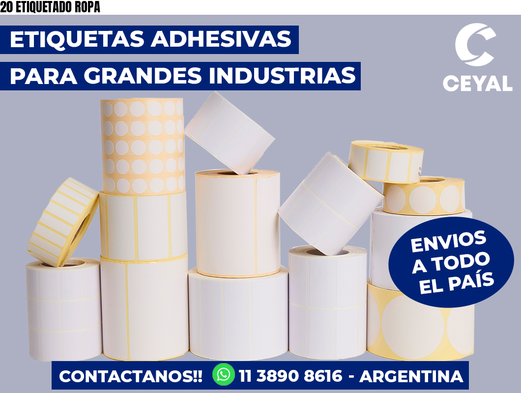 20 ETIQUETADO ROPA