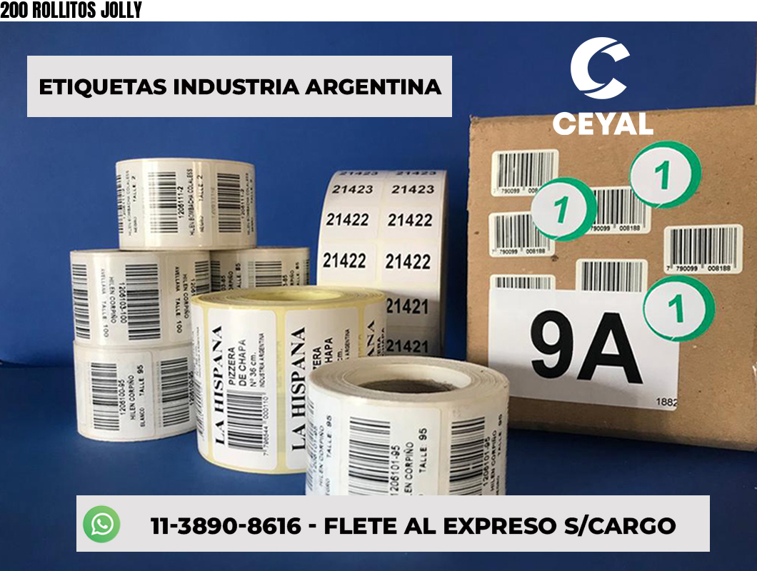 200 ROLLITOS JOLLY