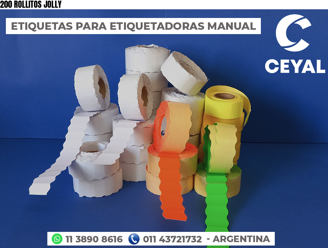 200 ROLLITOS JOLLY