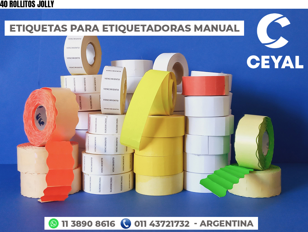40 ROLLITOS JOLLY