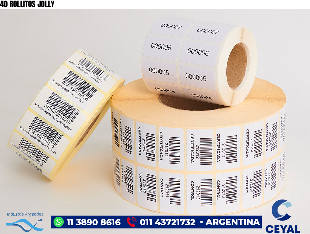 40 ROLLITOS JOLLY