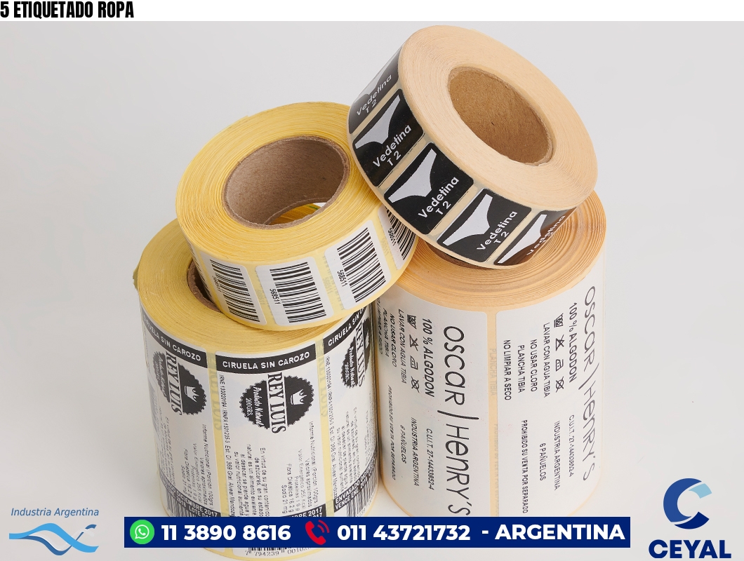 5 ETIQUETADO ROPA